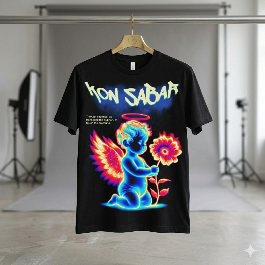 Misvhiasv T-Shirt Kon Sabar