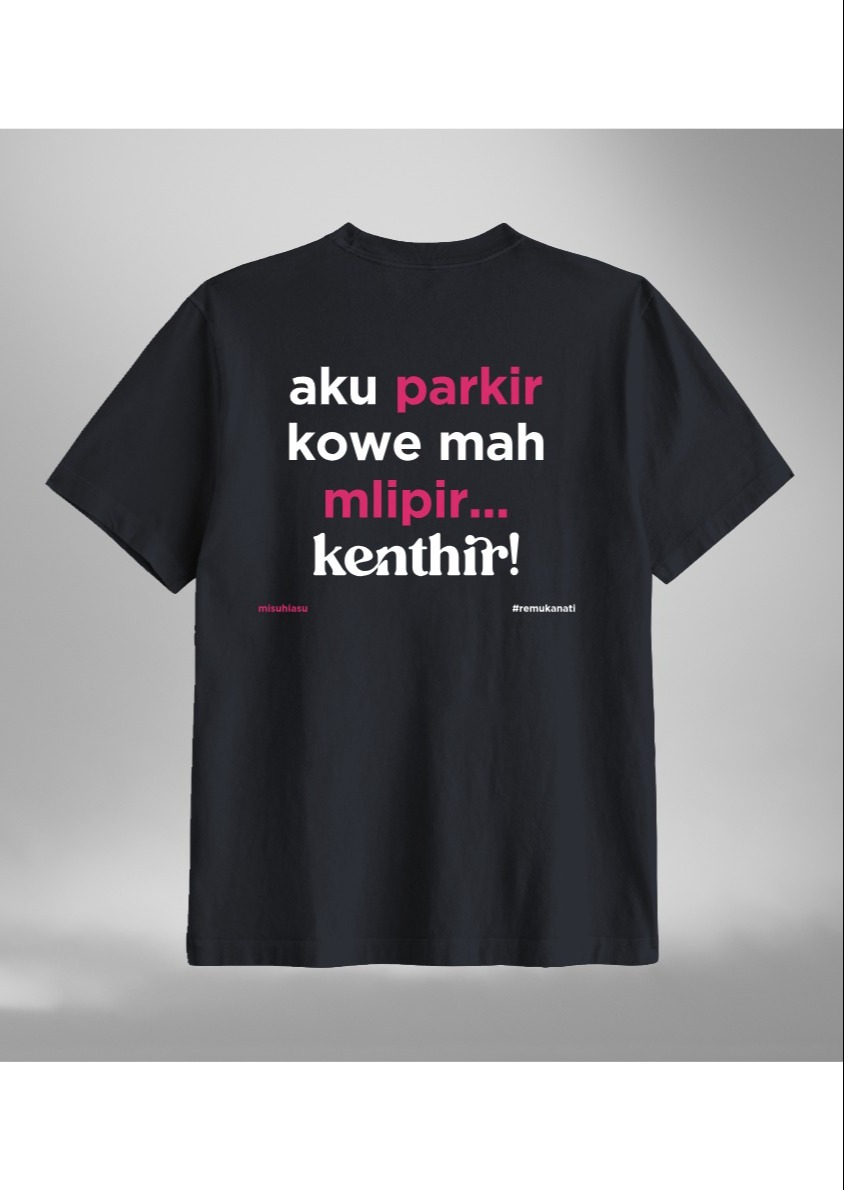 Misvhiasv T-Shirt Aku Mampir Malah Koe Mlipir